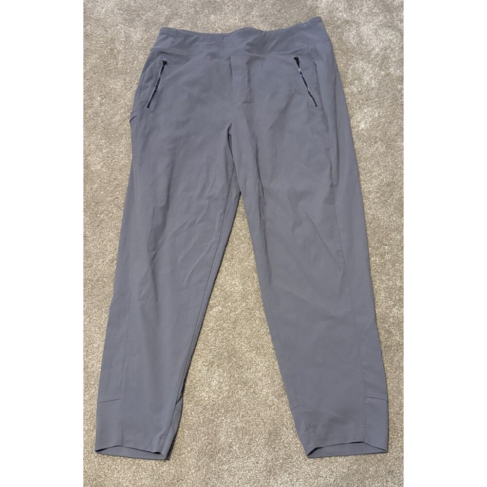 Athleta Trekkie North High Rise Jogger Coastline Blue Grey Womens 14